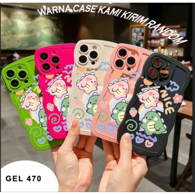 CASE TPU GELOMBANG MOTIF FOR IPHONE 6 6G 6S IPHONE 7 7 PLUS 8 8 PLUS