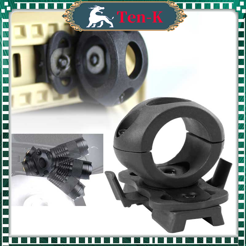 Holder Senter Helm Safety Quick Release Outdoor Untuk Helm Cepat