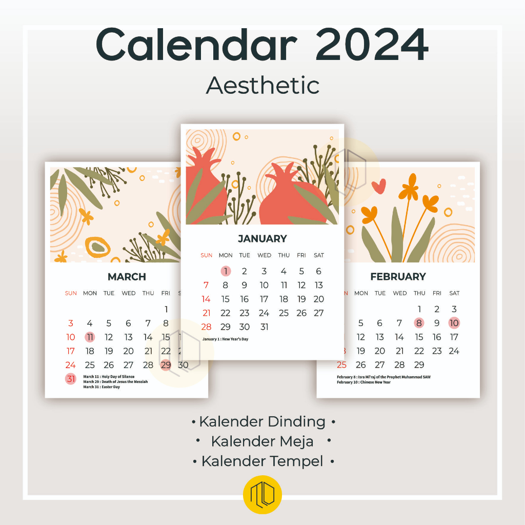 

Kalender Dinding Aesthetic 2024 / Kalender Meja Aesthetic 2024 / Kalender Tempel Aesthetic 2024 / Kalender Estetik spiral 2022 2023 2021 2024 / Kalender Planner / Kalender Kain / Planning Time 2024 Mini Calendar Kalender Kalendar Duduk Meja Jilid Spiral 6
