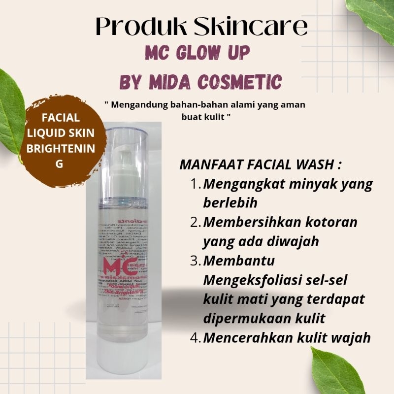 Facial Wash Mc Glow up