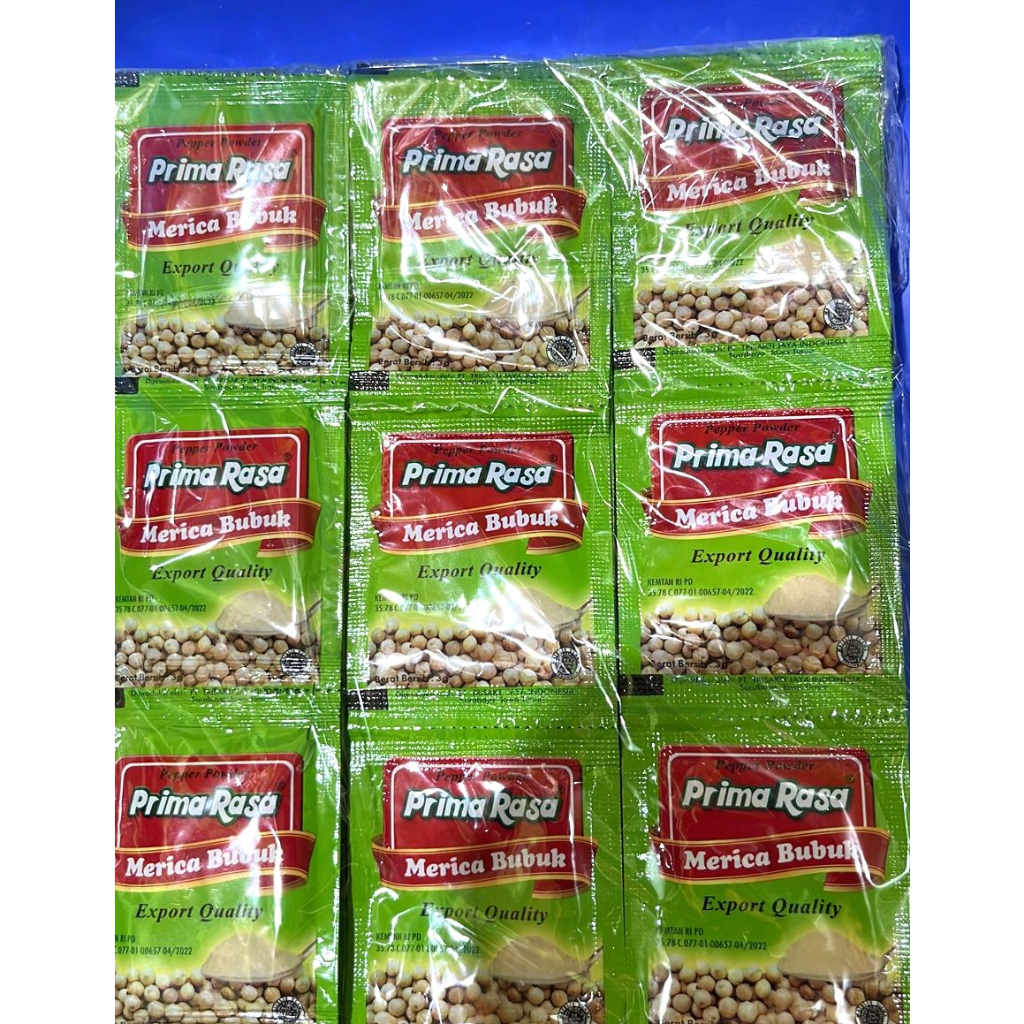 

Mrica Bubuk Sachetan isi 6renteng