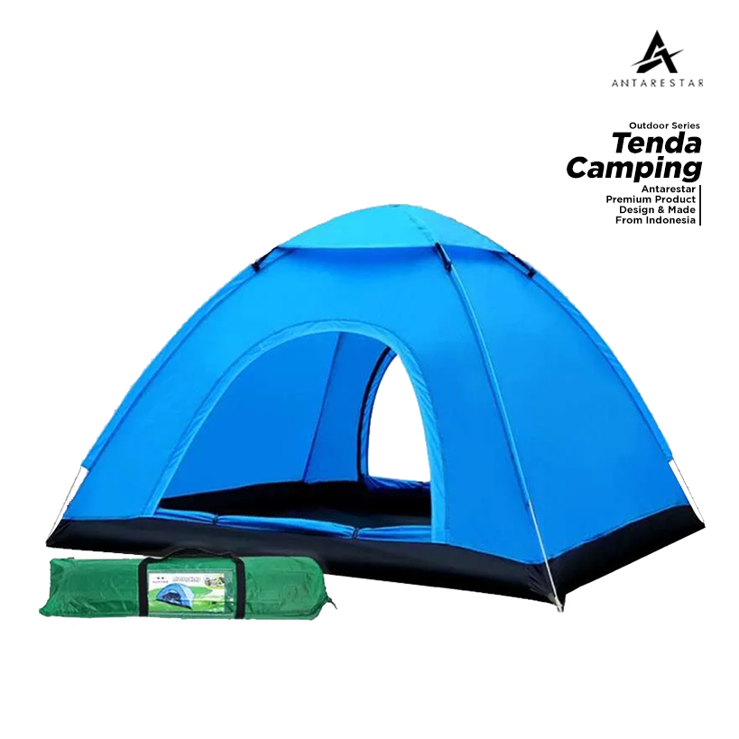 ANTARESTAR Official - Tenda Camping 4 Orang 200Cm X 200Cm Besar Tenda Camping Outdoor Tenda