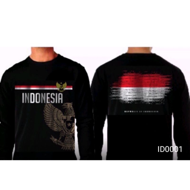 kaos garuda fashion lengan panjang