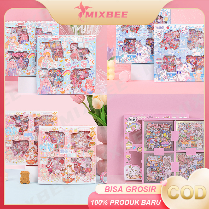 

Sticker Waterproof Sticker Momo Dapat Box Isi 100 Lembar