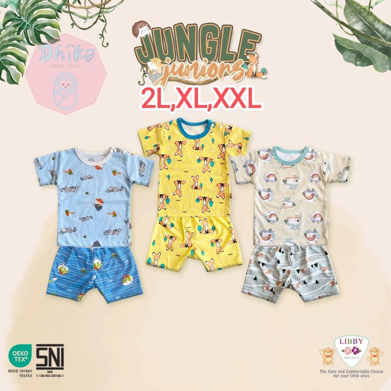 Libby baby Setelan Pendek 2L,XL, XXL
