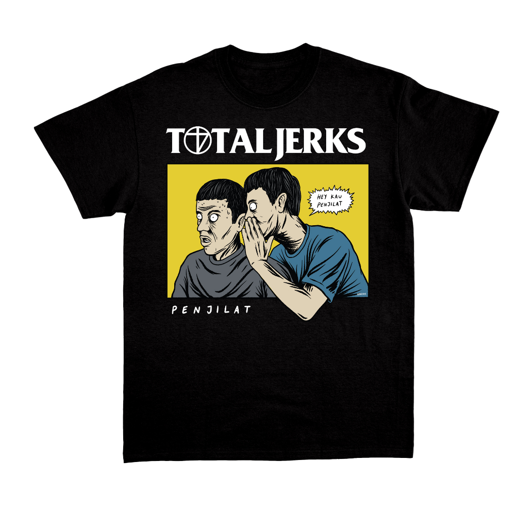 TOTAL JERKS - PENJILAT NEW HITAM BONUS STICKER