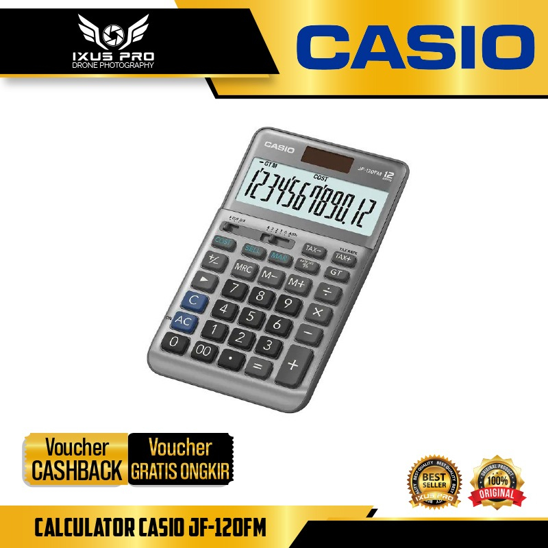 

Casio Calculator JF-120FM - Casio Kalkulator JF-120FM