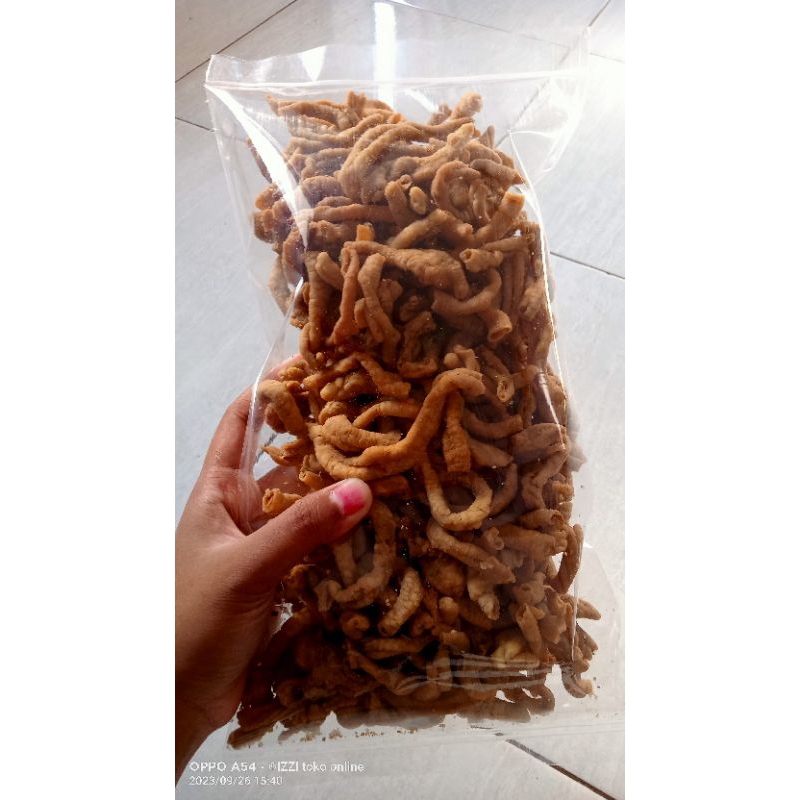 

kripik usus IZZI 500gr || 250gr khas probolinggo