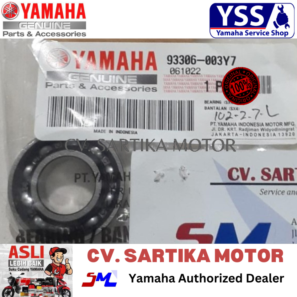 Bearing (SX4) / 93306-003Y7