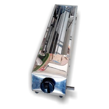 panggangan sate gas/ griller 40cm stainless/ bakaran sate gas