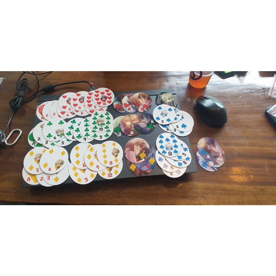 1 SET KARTU REMI ANIME ORI MURAH WAIFU HUSBANDO