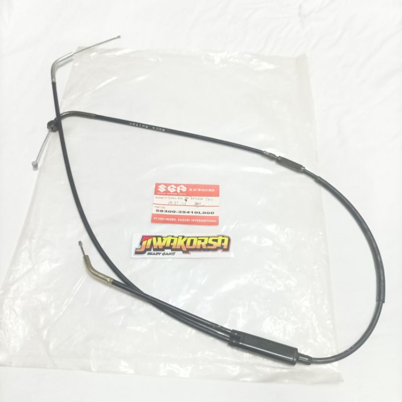 Kabel Cable Cabel Tali Gas Trottel Body Bodi Suzuki Crystal Cristal Rc80 Rc 80 Rc100 Rc110 Bravo Dk 