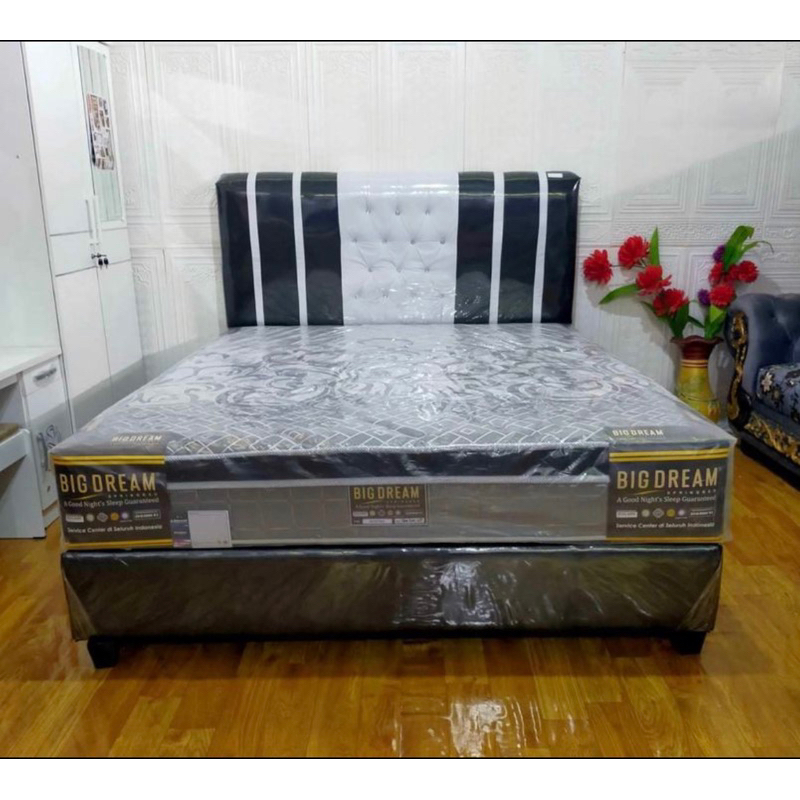 BED SET BIGDREAM PLUSTOP PRODUK BIGLAND.SPRINGBED BIGDREAM PLUSTOP