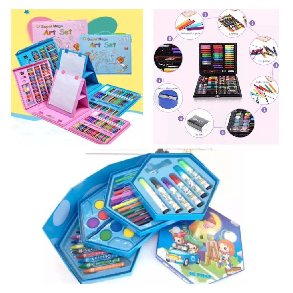 

SHENARLARIS88 - CRAYON MEGA ART280PCS CRAYON 150SET CRAYON 46SET PENSIL WARNA CAT AIR WARNA SPIDOL WARNA ALAT MEWARNAI GAMABAR,SHENAR