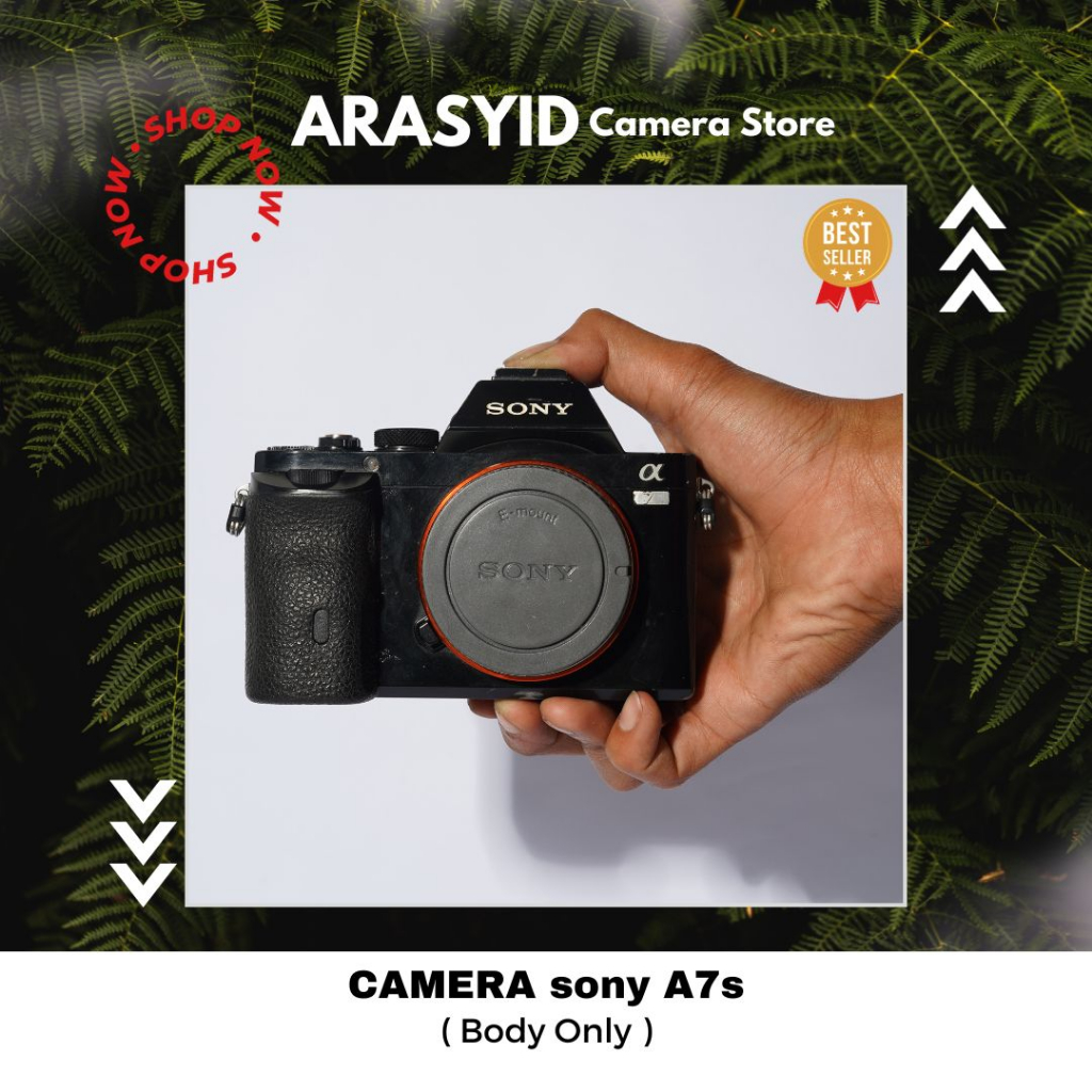 CAMERA SONY A7s BODY ONLY SECOND RASA BARU