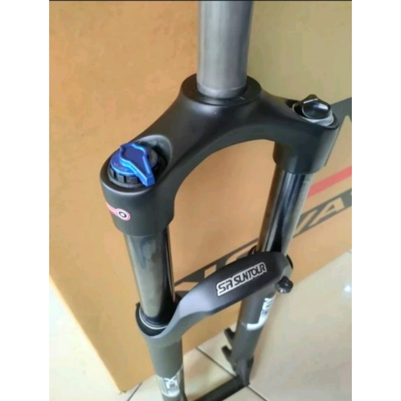 Fork Suntour XCR XC 32 Rebound Sepeda Mtb Federal 27 5 Travel 120 Lock Out 27.5 Alloy Air Suspension