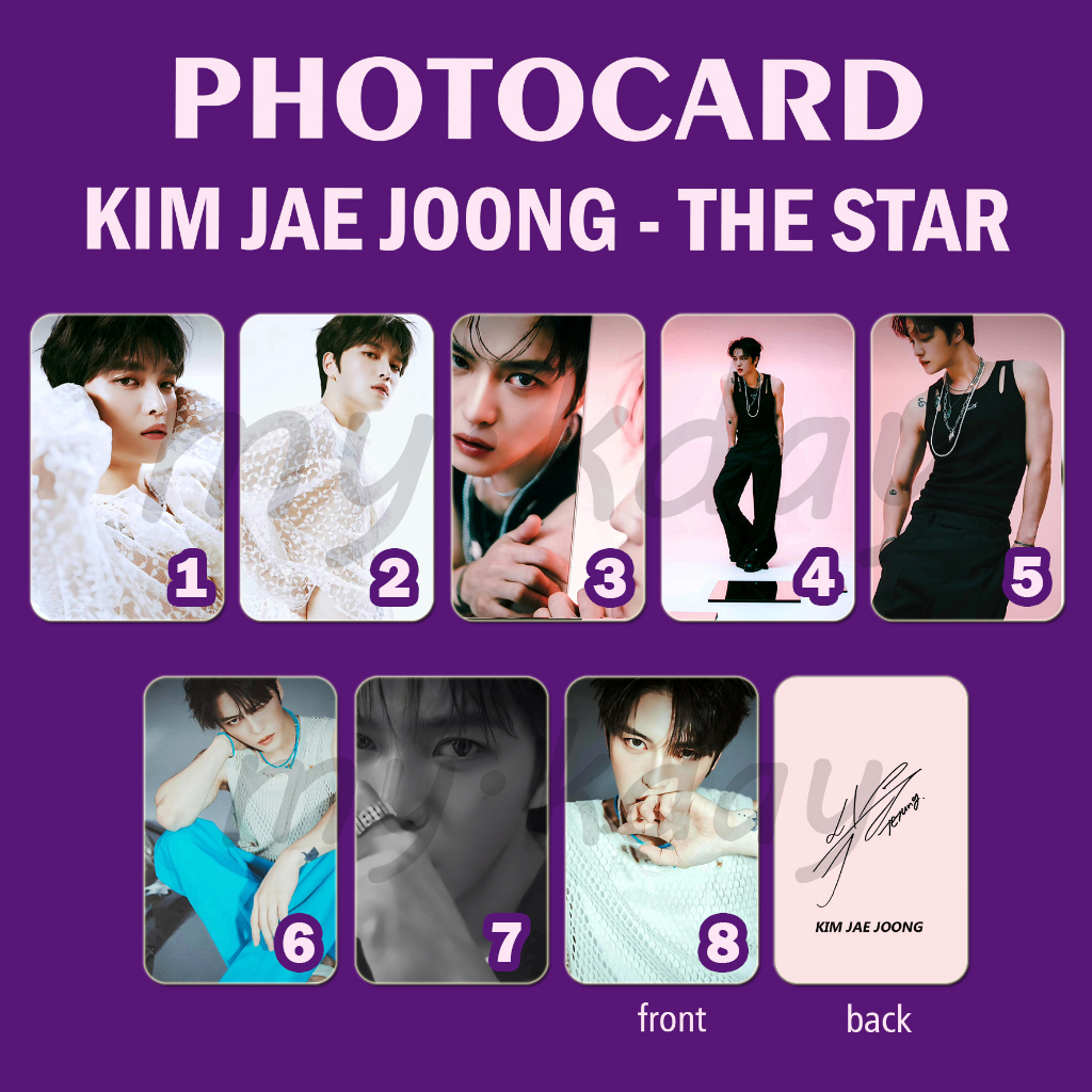 PC-1396, Unofficial Photocard Kim Jae Joong The St ar 2 sisi