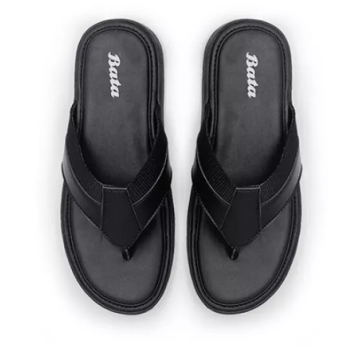 Sandal Sendal Japit BATA pria Original / Sandal Kulit Pria Bata Japit Hitam Sandal Cowo Dewasa Pria 