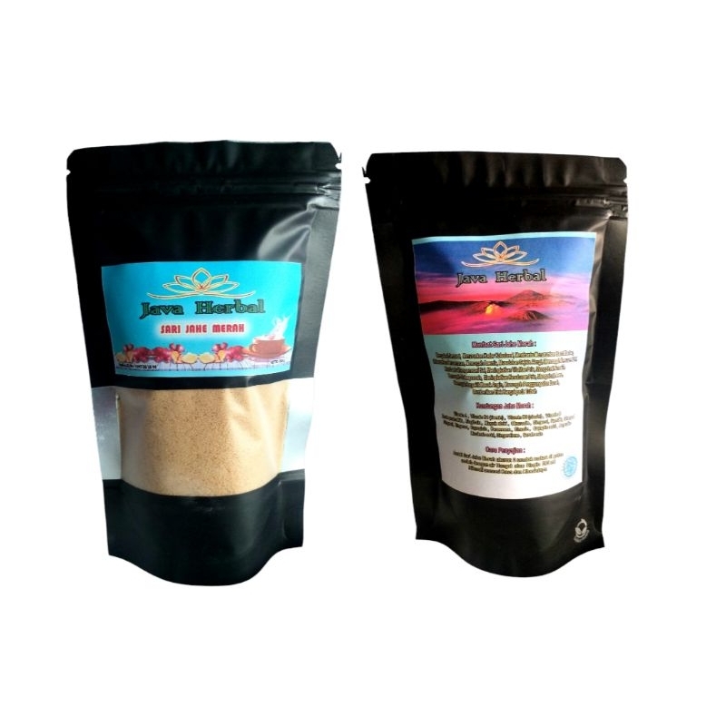 

Minuman penghangat tubuh JAHE MERAH INSTAN Super