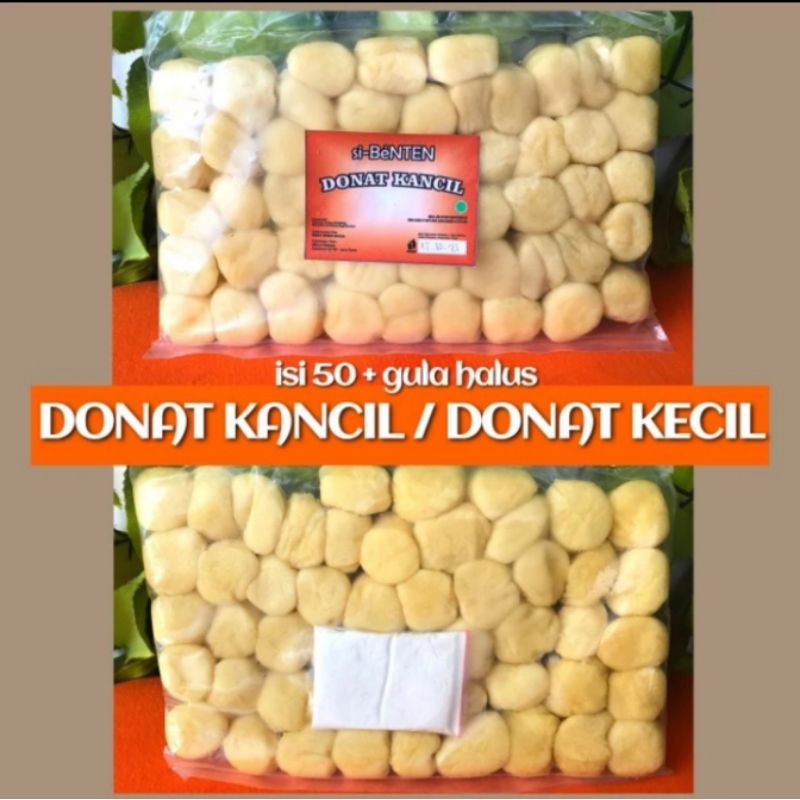 

Donat Kancil Donat Mungil isi 50 plus Gula Halus