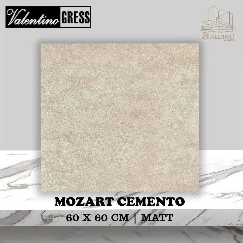 Granite Lantai 60x60 MOZART CEMENTO/MATT/STONE/CARPORT/VALENTINO GRESS