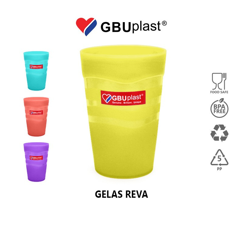 GBU Plast Gelas Reva | Gelas Plastik | Gelas Minum
