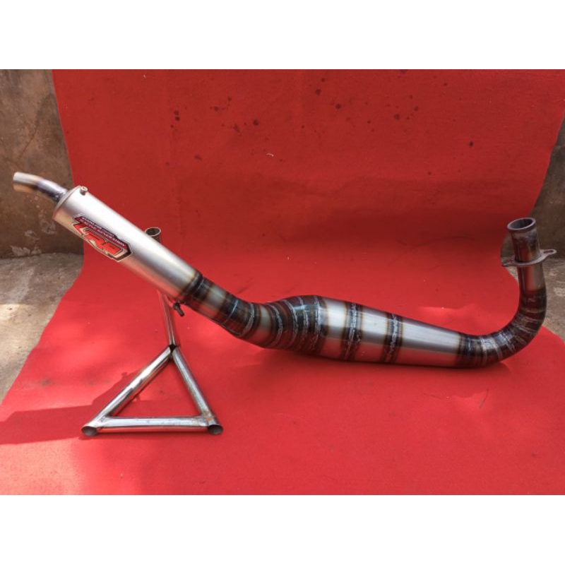 Knalpot Rx king Rx spesial kolong Cobra plat R9