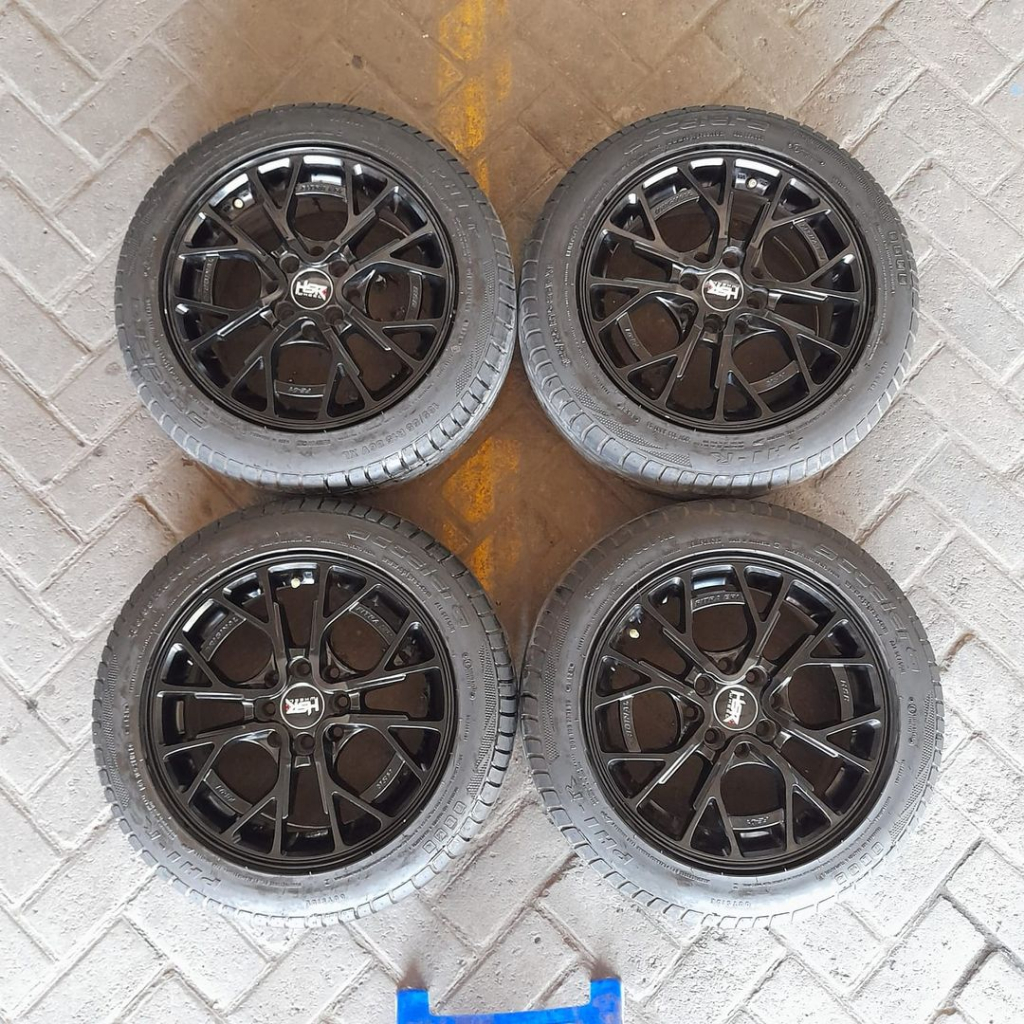 Velg Bekas Mobil Brio Ayla Agya Sirion Datsun R15 Hsr Fe01 Ban 185 55 Accelera