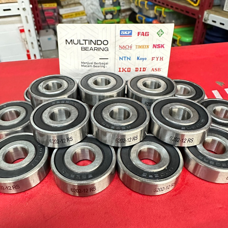 Bearing 6202-12 2RS 12×35×11 MM KBI ORIGINAL