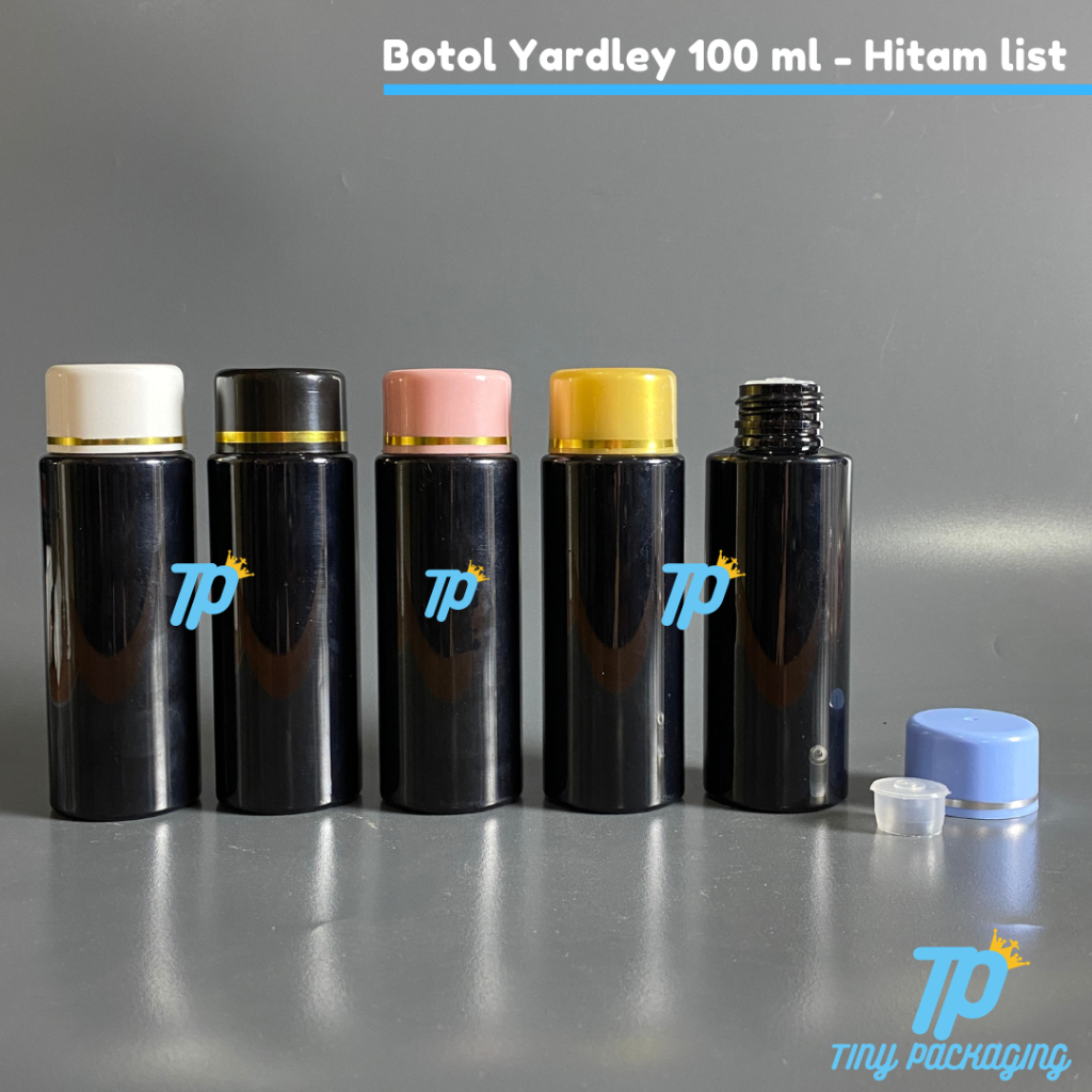 Botol Yardley 100 ml | Botol Yl 100 ml List | Botol 100 ml Yardley - Hitam