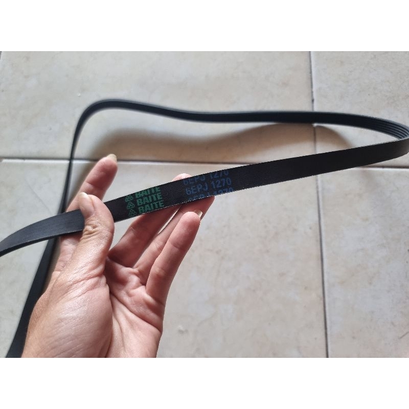 V-BELT MESIN CUCI FONT LOAD 1270 5PH/ VAN BELT MESIN CUCI 1 TABUNG SAMSUNG