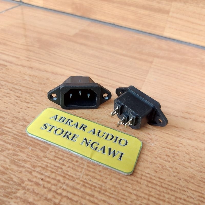 Soket AC In Box Power 3 Pin - Soket AC komputer - Soket AC Power - AC IN