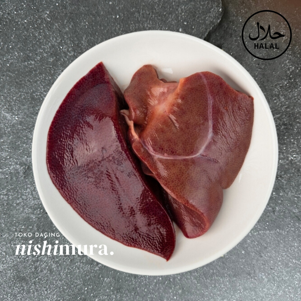 

Hati Sapi 500gr / 1kg - Import Halal Frozen Beku - Ati Beef Liver Beff - Nishimurashop Nishimura