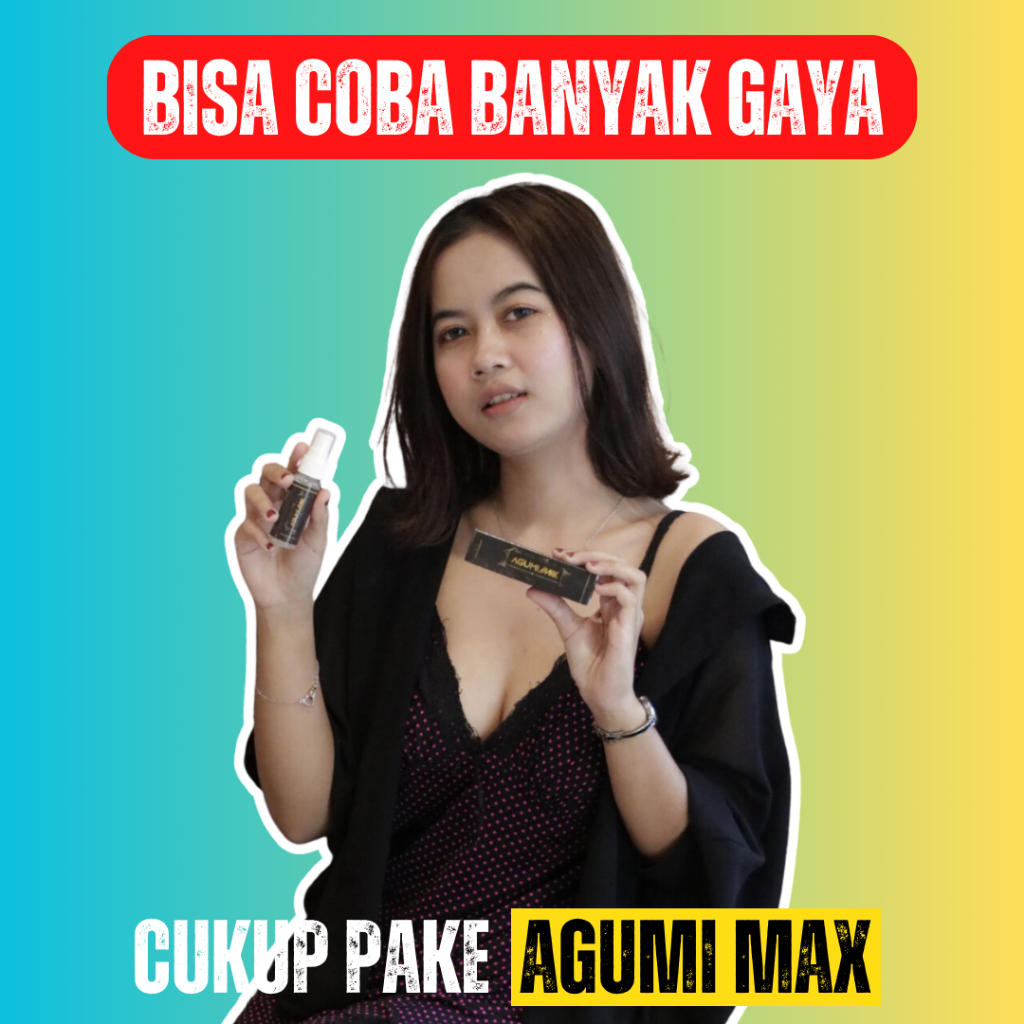 AGUMI MAX OBAT KUAT SPRAY TAHAN LAMA