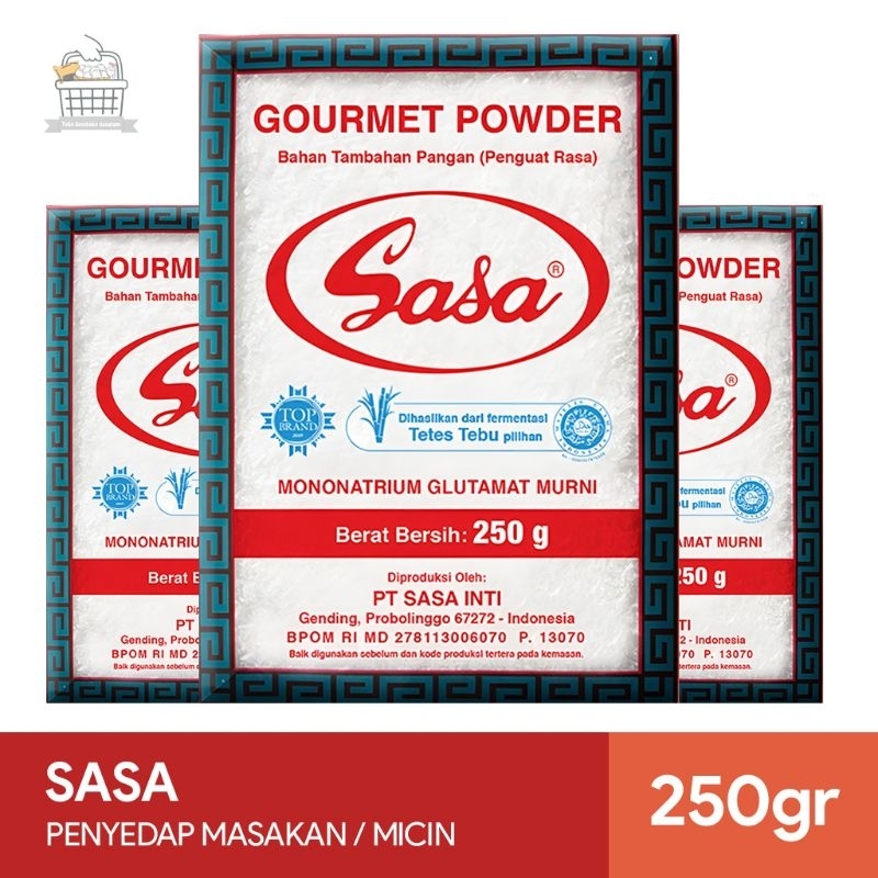 

Sasa - Sasa Kemasan 250gr - Micin Penyedap Rasa