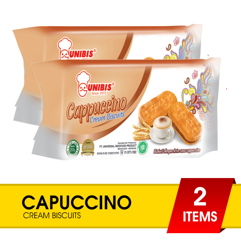 

Unibis Rose Cappuccino Cream Sandwich 208 g (2 pcs)