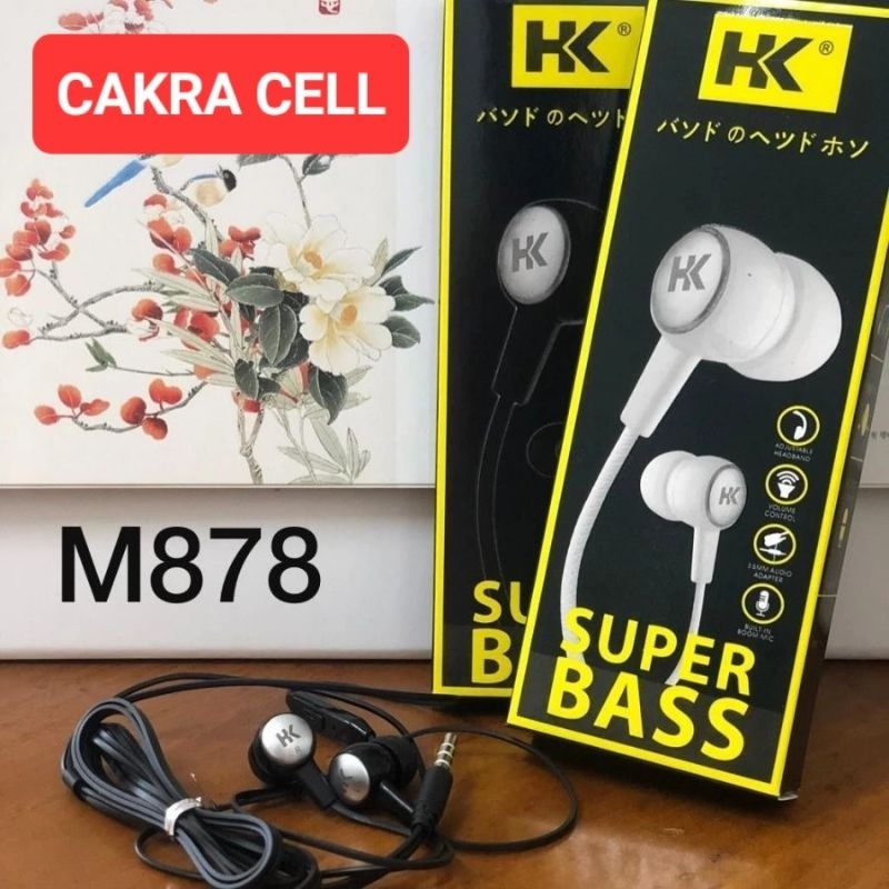 Handsfree Headset HK SUPER BASS 878