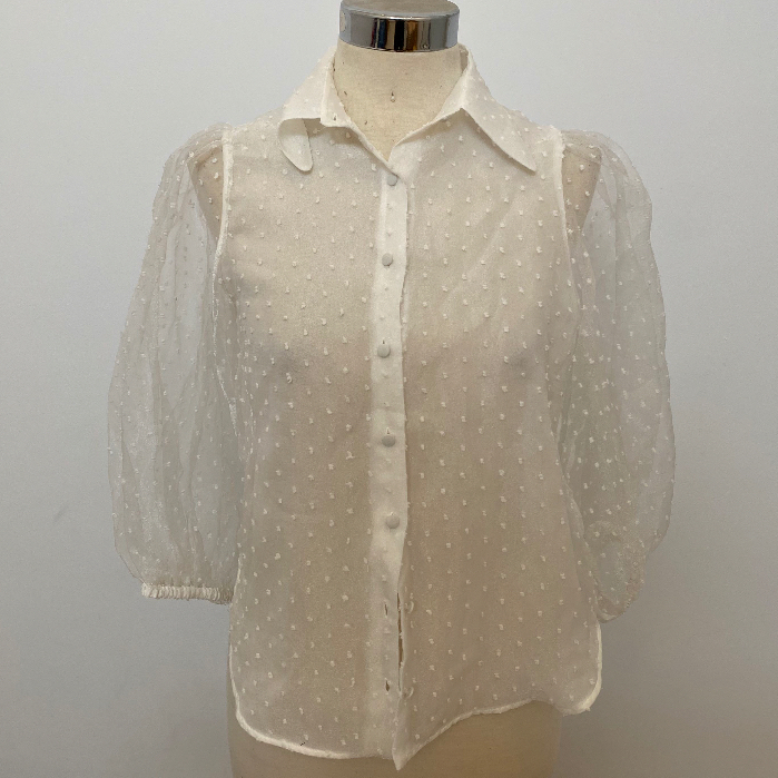 ZARA BASIC KEMEJA WOMEN PAKAIAN WANITA ORIGINAL READY STOCK PUTIH WHITE ATASAN PESTA PARTY WHITE DRE