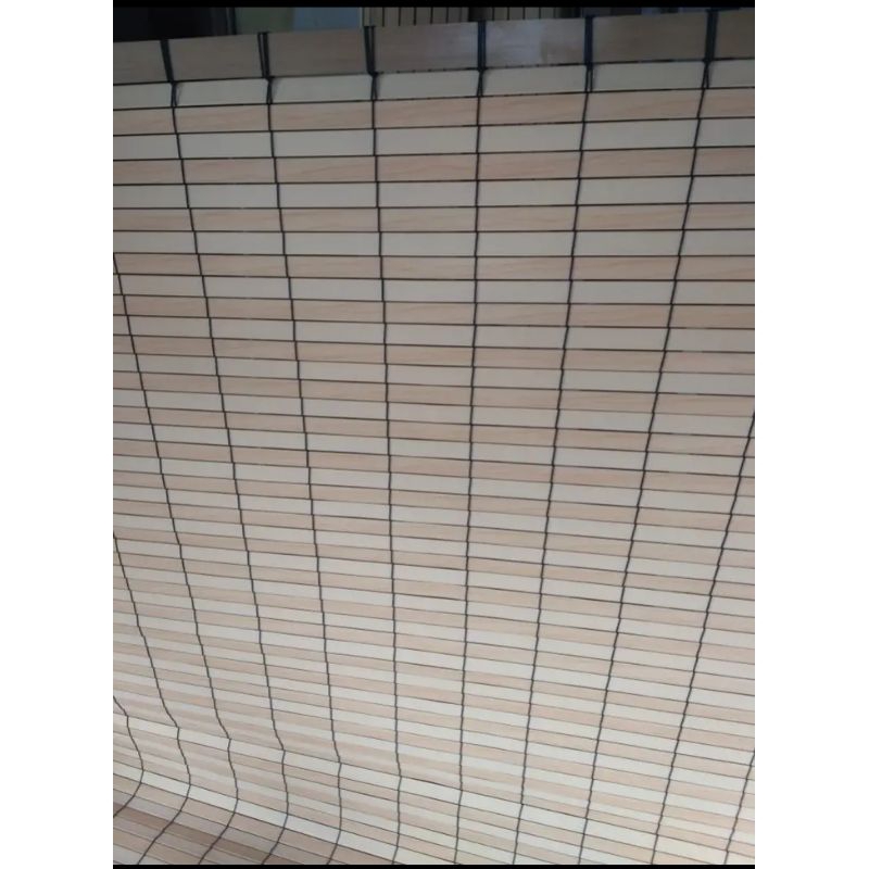 tirai pvc edjing motif outdoor