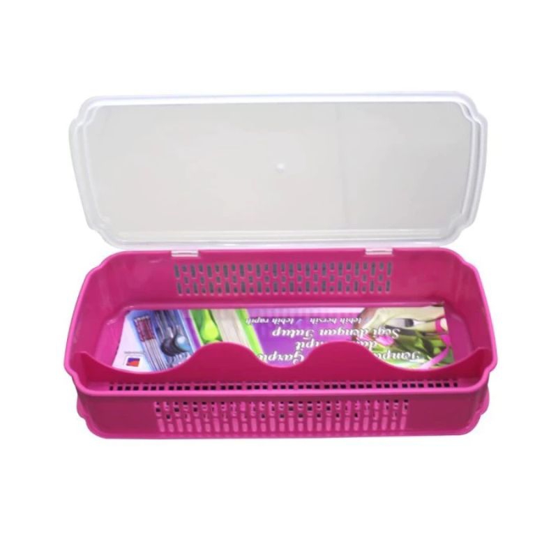 TEMPAT SENDOK SG TUTUP/ TEMPAT SENDOK PLASTIK + TUTUP