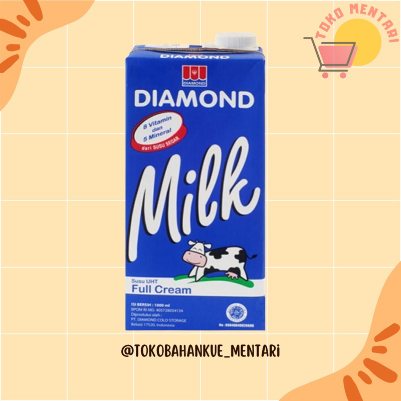 

Susu UHT Diamond Full Cream 1 Liter