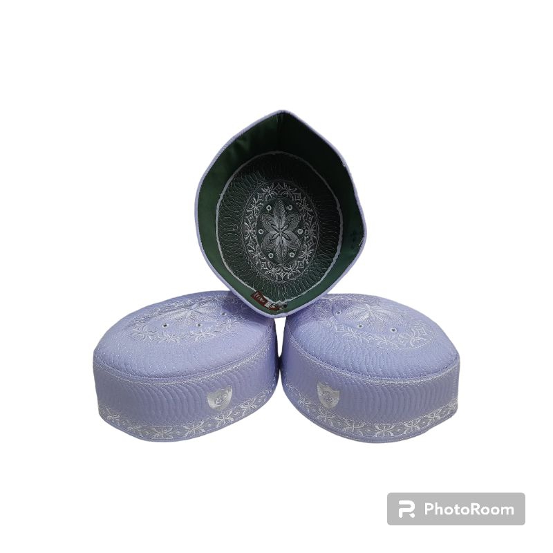 Peci Kopiah Spon Malaysia Super Motif List Batik Logo Dewasa Grosir