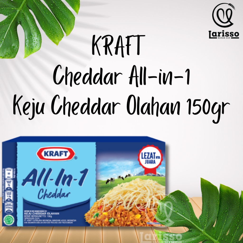 

KRAFT ALL-IN-1 CHEDDAR 150GR