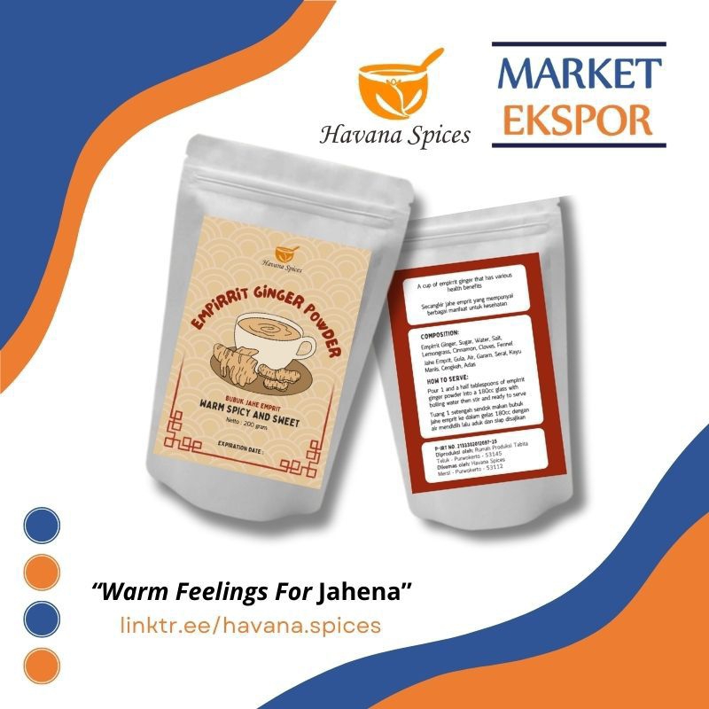 

Empirrit Ginger Powder - Havana Spices - 200 Gram
