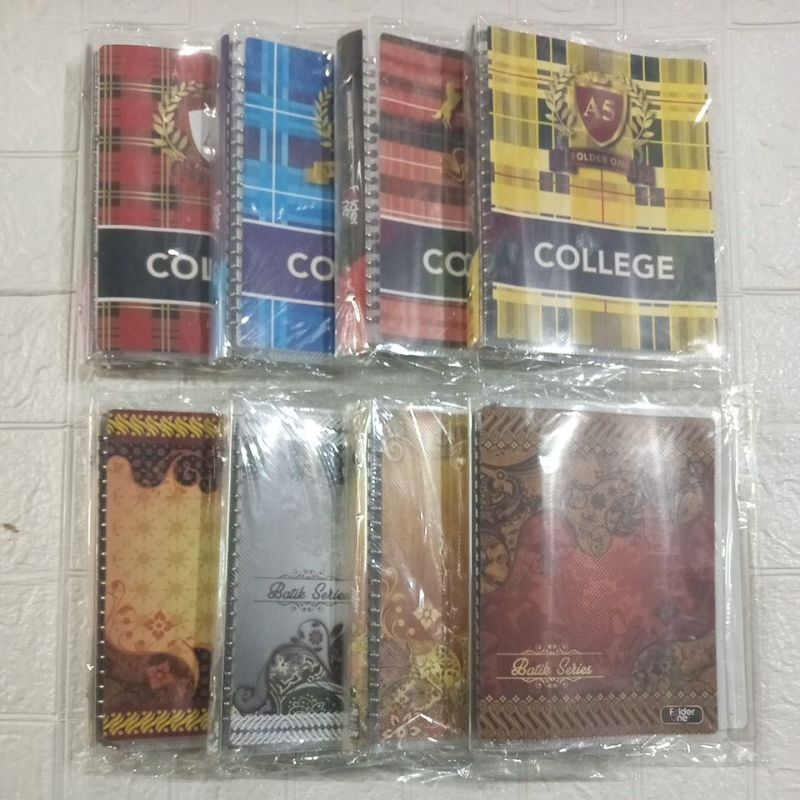 

Binder A5 [Motif Batik/Kampus/Karakter]