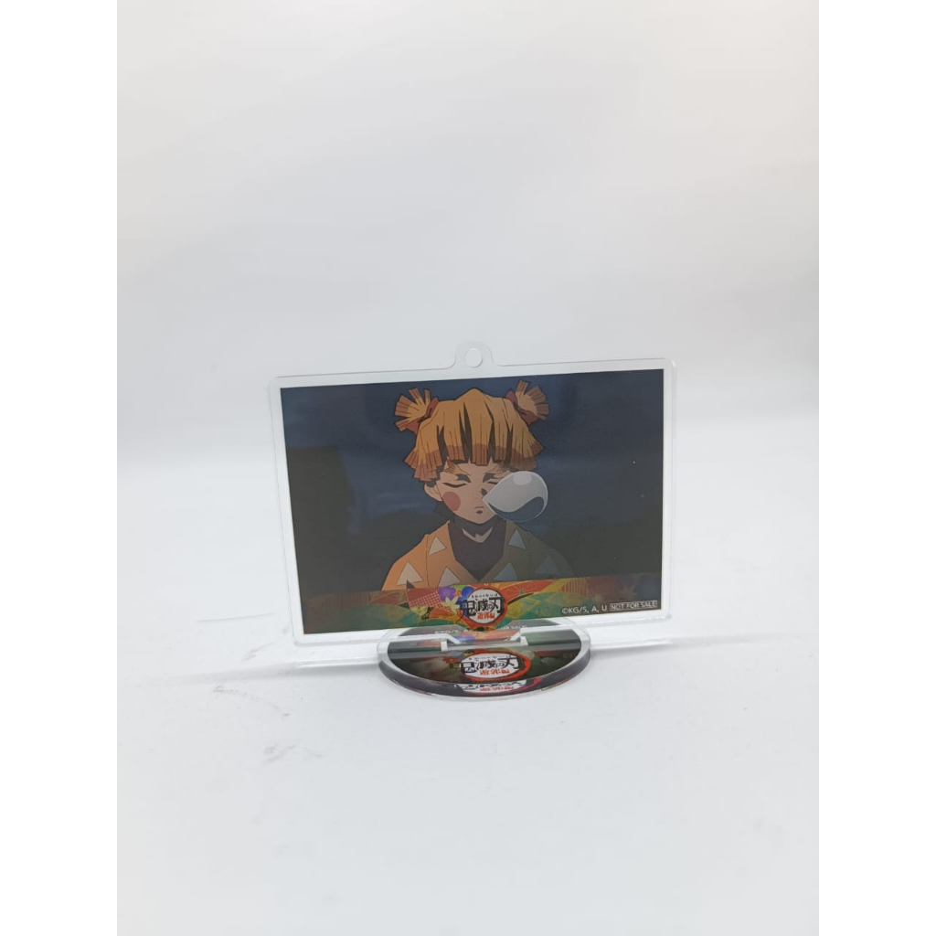 Demon Slayer Acrylic Stand Keychain Zenitsu Agatsuma Kimetsu no Yaiba