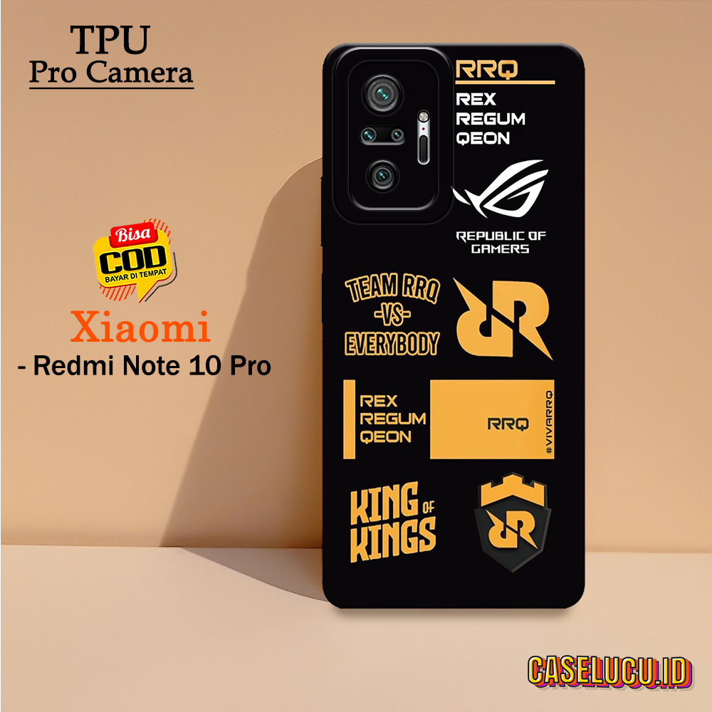 Casing Hp Xiaomi Redmi Note 10 Pro Terbaru - Fashion Case Gaming - Case Redmi Note 10 Pro - Soft Cas