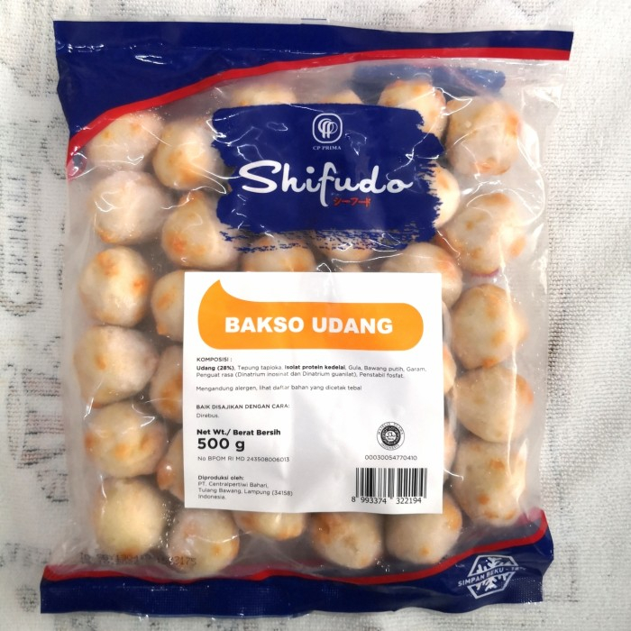 

Shifudo Bakso Udang- 500gr