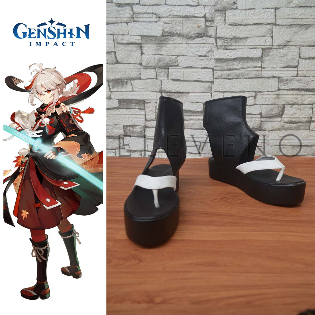 Sepatu Cosplay Genshin Impact Kazuha