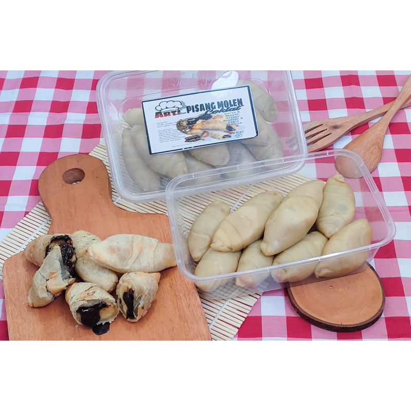 

pisang molen coklat